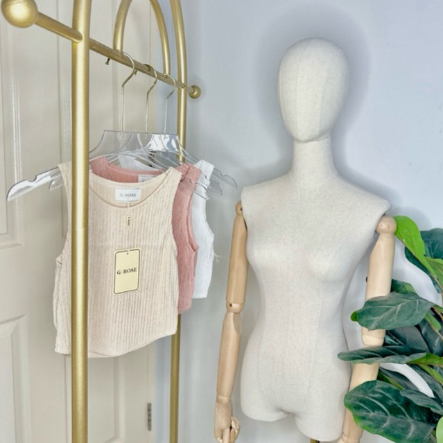 เสื้อครอป 🌷G-ROSE 🌷 ผ้าร่อง