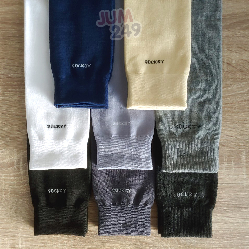 [พร้อมส่ง] Socksy ปลอกแขน กันแดด เนื้อผ้าเกรดพรีเมี่ยม กันยูวี UV 99% ใส่สบาย ขนาดฟรีไซส์ จำนวน1คู่