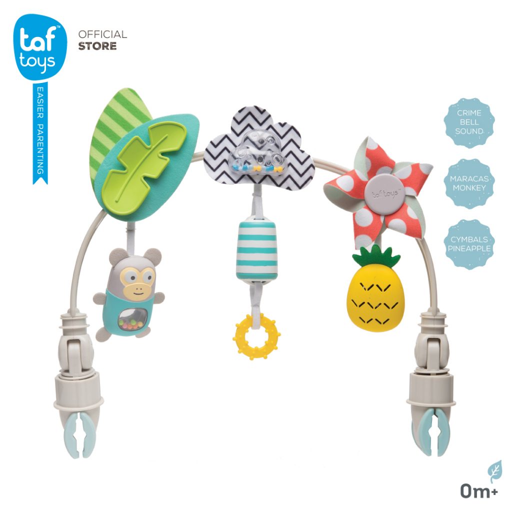 Taf Toys โมบายติดรถเข็นเด็ก Tropical Orchestra Arch โมบายเด็ก ของเล่นเสริมพัฒนาการ 0 เดือน ขึ้นไป