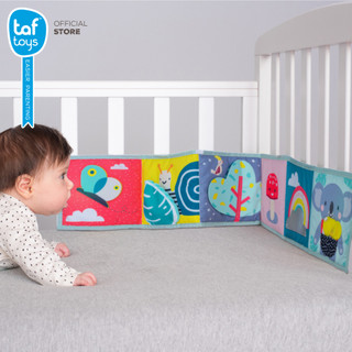 Taf Toys Cloth Book with Baby Mirror, Koala Clip on Pram Book, Developmental Book for 0 Months and Up image 2