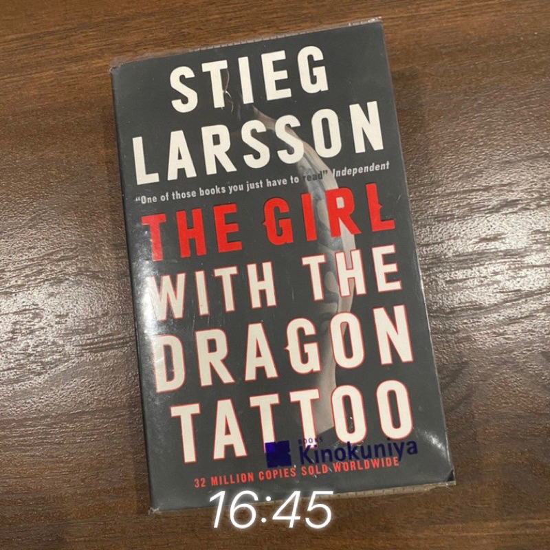 The Girl with the Dragon Tattoo - Stieg Larsson (หนังสือมือสอง)