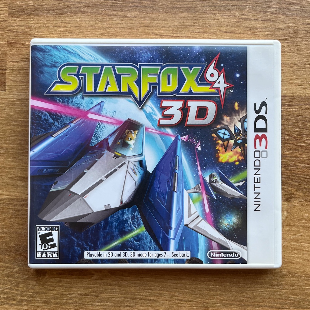 ตลับแท้ Nintendo 3DS : Star Fox 64 3D มือสอง โซน US