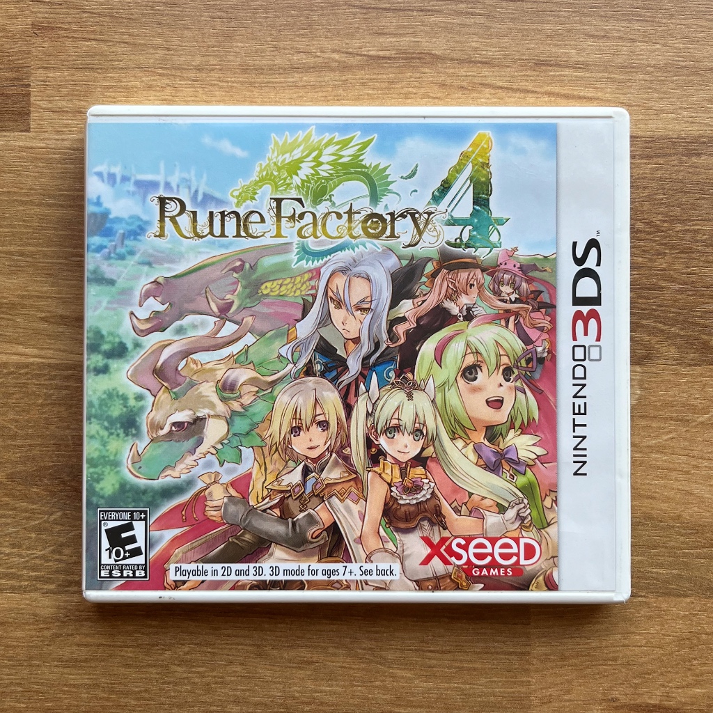 ตลับแท้ Nintendo 3DS : Rune Factory 4 มือสอง โซน US