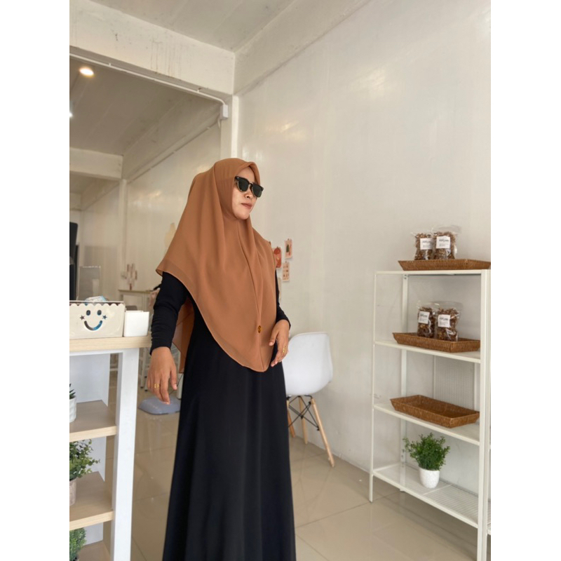 hijab ชีฟองสวมสำเร็จป้ายแบรนด์(หลา2)