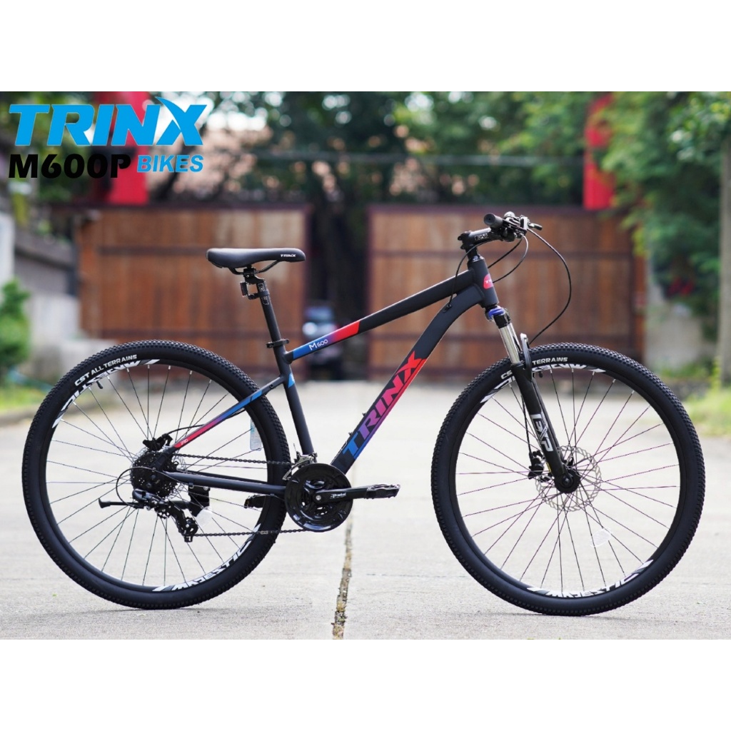 จักรยานเสือภูเขา TRINX M600 Pro 24 สปีด ดิสน้ำมัน วงล้อ 29 นิ้วเฟรมอลูมิเนียม, TRINX MY2021