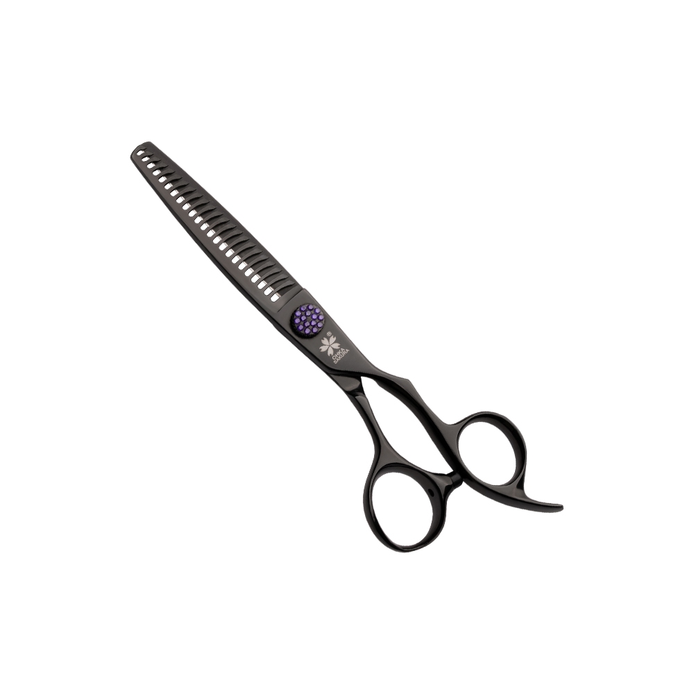 กรรไกร OHKA SAKURA รุ่นDiamond (รหัส125) กรรไกรซอย,ฟันปลา ขนาด6นิ้ว มือขวา  มีรับประกันแท้100%