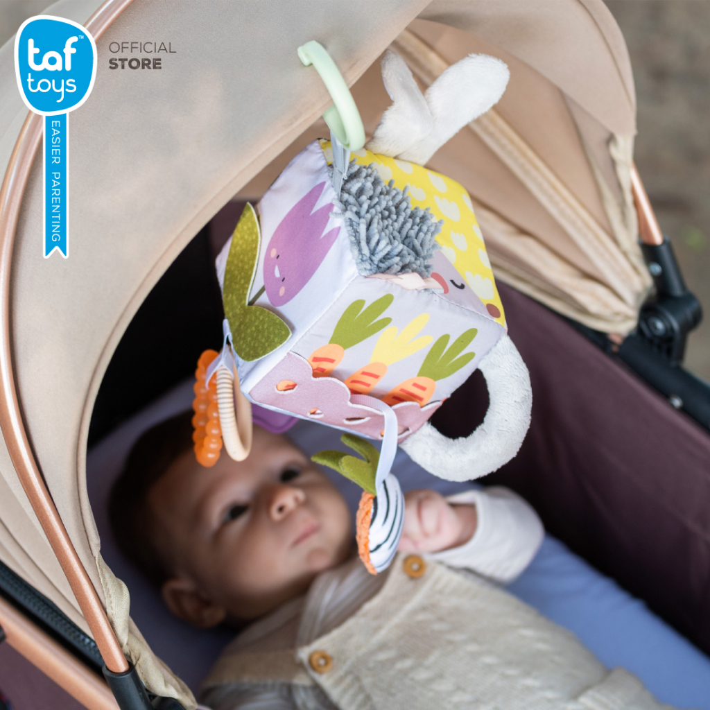 Taf Toys โมบายติด รถเข็นเด็ก คาร์ซีท Urban Garden Activity Cube โมบายเด็ก 0 เดือน ขึ้นไป รูปที่ 6