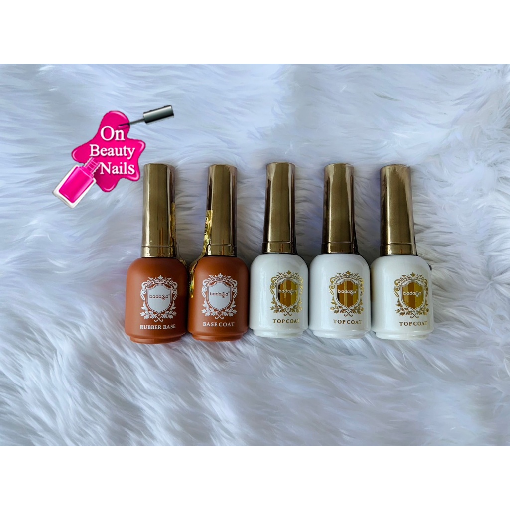 Badaga บาดาก้า TOP / BASE / RUBBER Base / Top Coat Diamond เบสติด PVC ได้