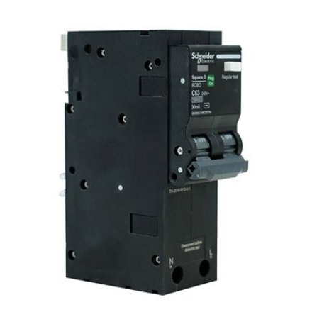 เซอร์กิตเบรกเกอร์ กันดูด SQUARE D QO120C06RCBO30 1P 20A