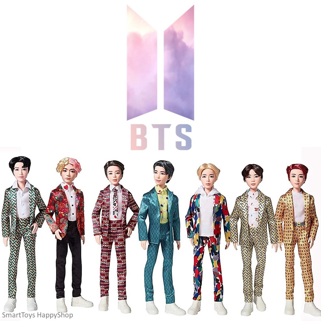 BTS KPOP Idol Doll ตุ๊กตานักร้องไอดอลเกาหลีวงบีทีเอสสินค้าเข้ารับประกันลิขสิทธิ์แท้พร้อมส่ง