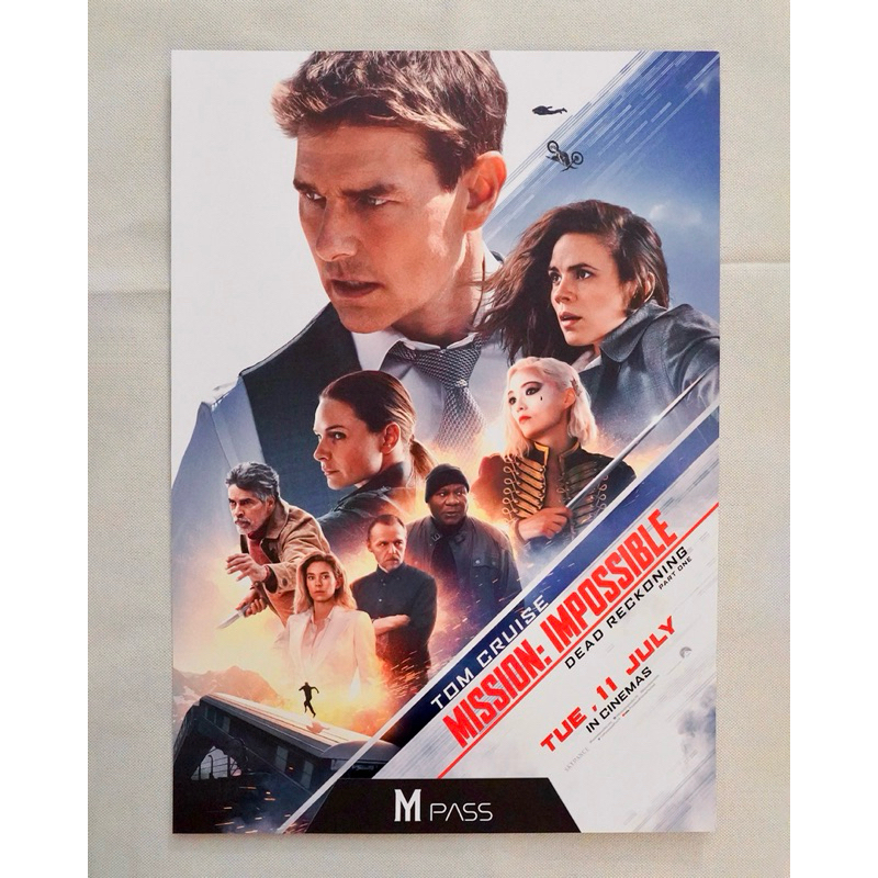 โปสเตอร์ของแท้ “MISSION IMPOSSIBLE 7” M-PASS จาก Major Cineplex - Poster “MISSION IMPOSSIBLE 7” M-PA