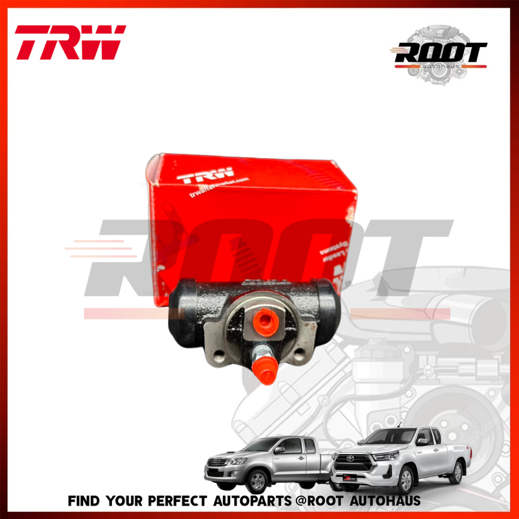 TRW กระบอกเบรคหลัง 15/16 สำหรับ TOYOTA  VIGO 2 WD ปี 02-12 REVO เบอร์ BWK796