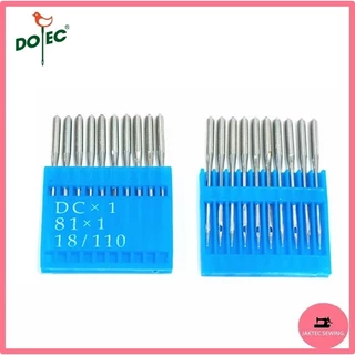 เข็มจักร ยี่ห้อ DOTEC (DC*1) สำหรับจักรโพ้งอุตสาหกรรม ***ราคาต่อ 1 ห่อ***