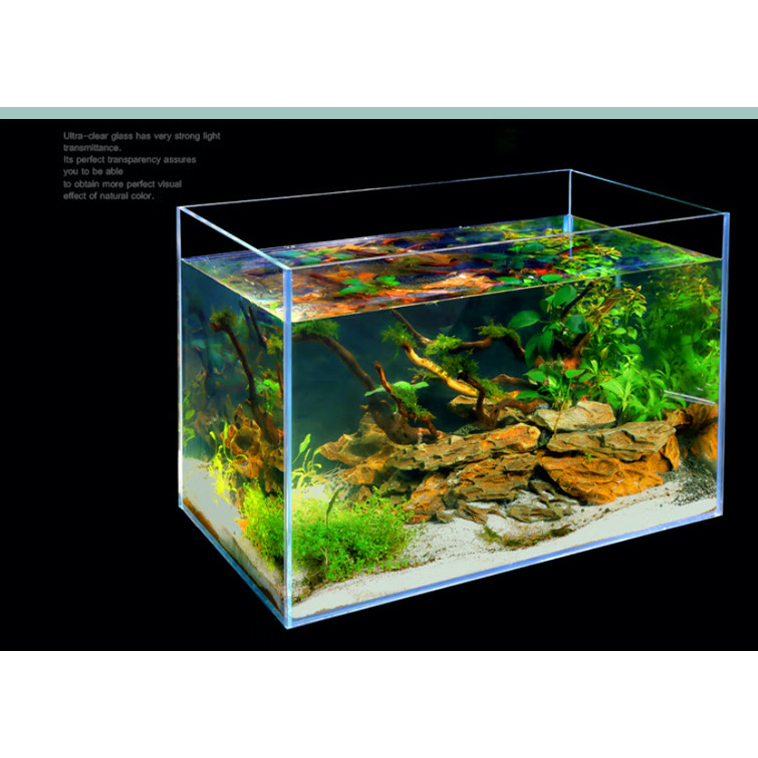 ตู้ปลา ตู้ทะเล ตู้ไม้น้ำ Ultra clear ใสพิเศษ ทรงเต๋า ขนาด 12”x12”x12” (300x300x300mm) หนา 6มม (พร้อม