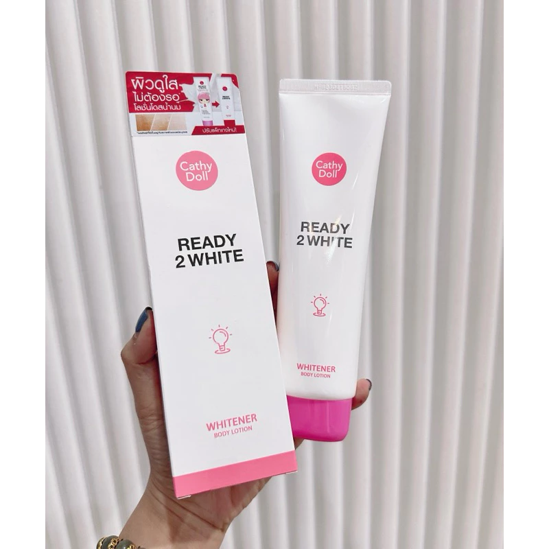 CathydollReady2WhiteWhitenerBodyLotion โลชั่นบำรุงผิวกาย ผิวดูใสไม่ต้องรอ ขนาด 150 ml