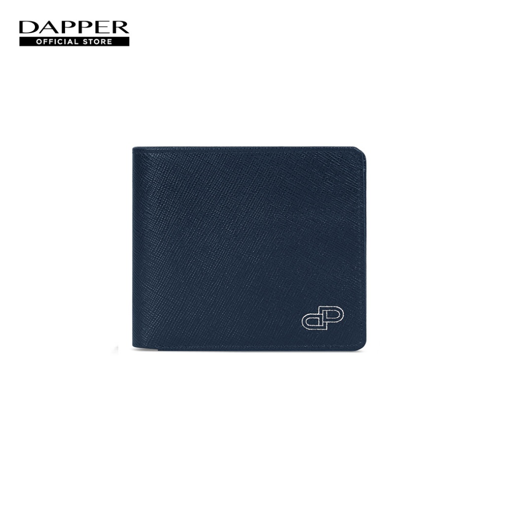 DAPPER กระเป๋าสตางค์ DP Iconic Saffiano Billfold Wallet สีกรมท่า (BWM/NA/1125SF1)