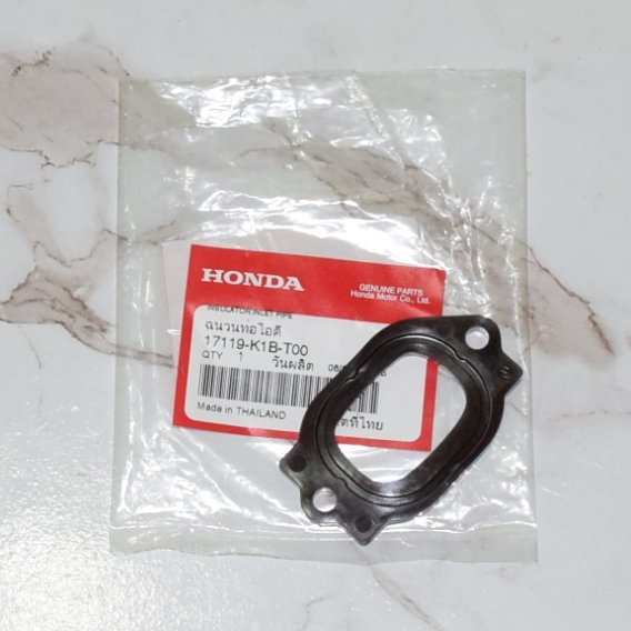 ฉนวนท่อไอดี Forza 350 ปี 2023 แท้ศูนย์ฮอนด้า ราคา/1ชิ้น 17119-K1B-T00