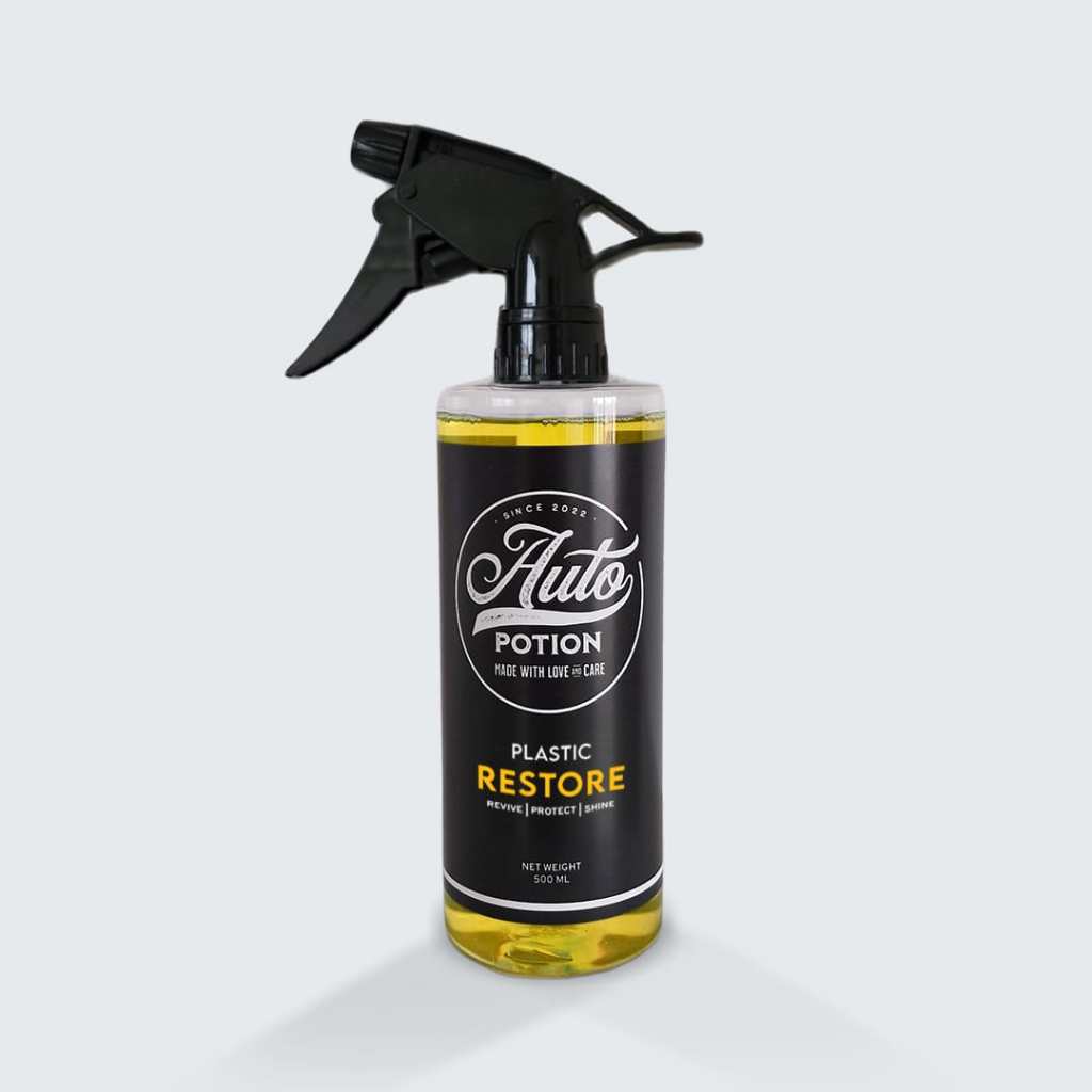 Auto Potion - Plastic Restore น้ำยาฟื้นฟูและปรับปรุงพลาสติกที่เสื่อมสภาพ