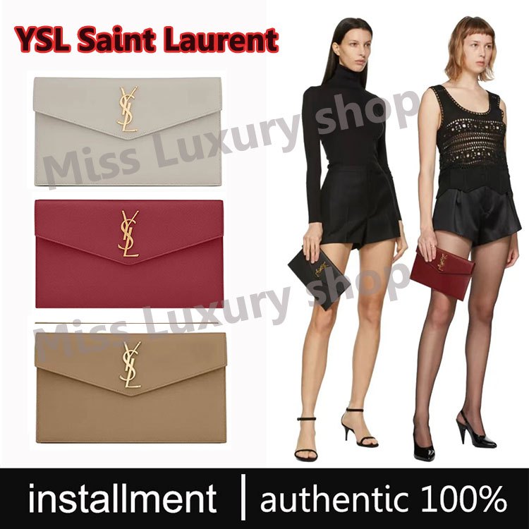 YSL Yves Saint Laurentกระเป๋าถือของแท้100%