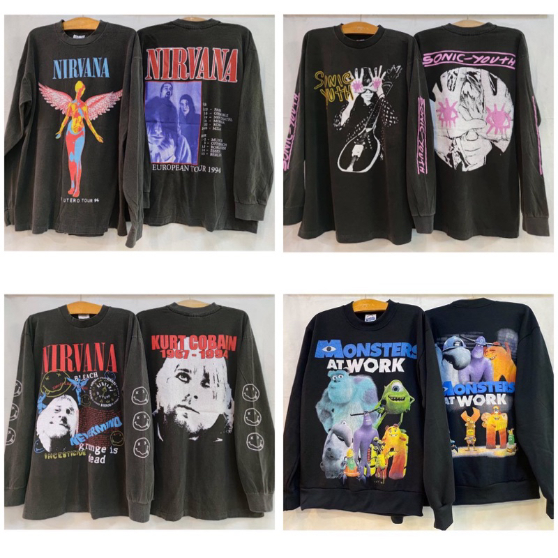 เสื้อวินเทจ เสื้อแขนยาว