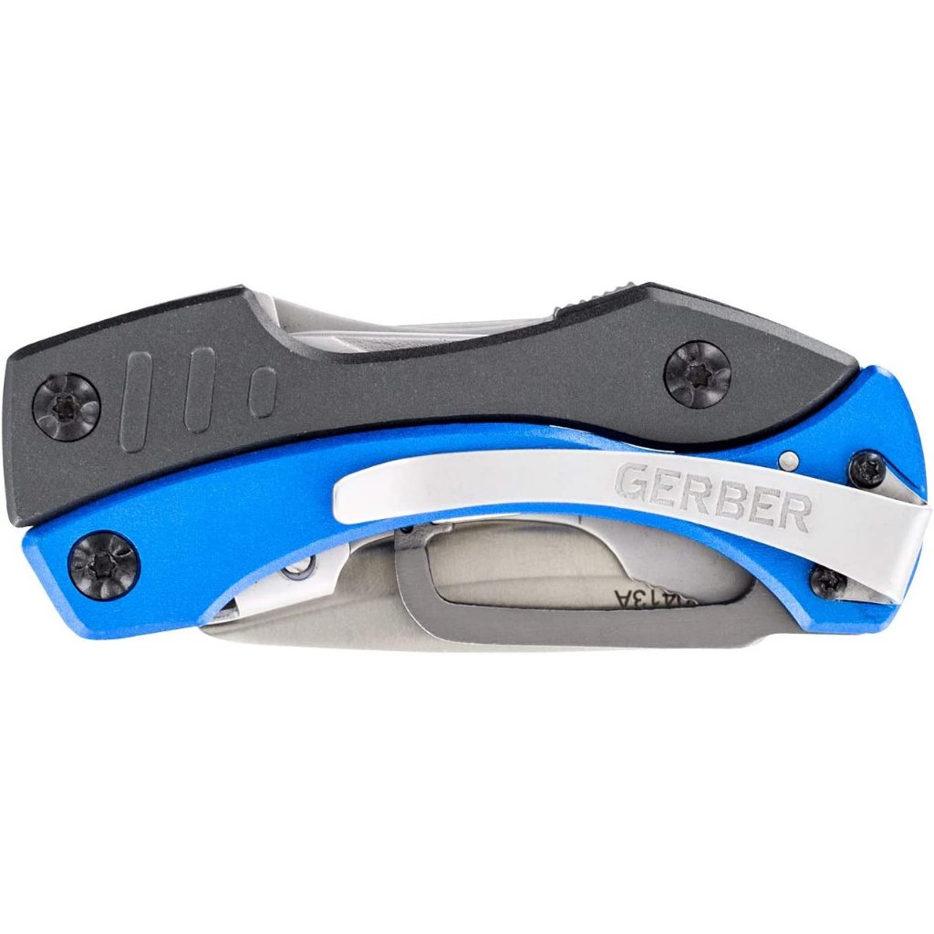 ชุดเครื่องมืออเนกประสงค์ Gerber Crucial Multi-Tool - Blue w/Pocket Clip 9 Tools ของแท้ USA Imported 