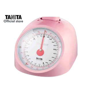 TANITA รุ่น 1122 Pink เครื่องชั่งน้ำหนักในครัว แบบสปริง สีชมพู (สินค้ารับประกัน 5 ปี)
