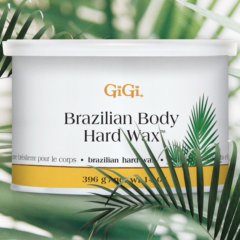 GiGi Brazilian Hard Wax / บราซิลเลื่ยน ฮาร์ด แว็กซ์ / USA เเว็กซ์ร้อนสำหรับมืออาชีพ 14 oz