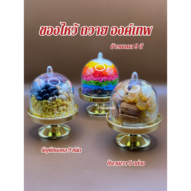 สินค้าทำใหม่💕 ข้าวมงคล 9 สี ธัญพืช 9ชนิด ไหว้บูชา แม่สาริกา พระพิฆเนศ องค์เทพ บูชา ข้าวธัญพืช ของบูชาพระพิฆเนศ ปัจวเมวา