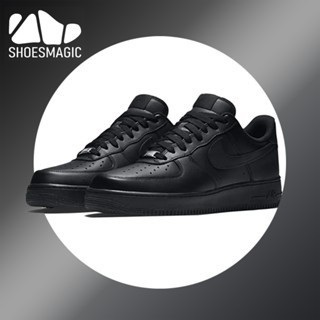 -พร้อมส่ง-แท้💯% Nike Air Force 1 Low 07 Black Samurai Black Sneaker