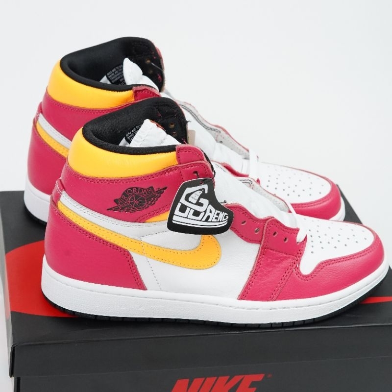 Jordan 1 High OG Light Fusion Red ✅พร้อมส่ง แท้ 100%✅