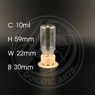 ขวดให้น้ำมด สำหรับมดที่มีขนาดขนาดเล็ก - ใหญ่ ความจุ 5-50 ml - Donatic Ants