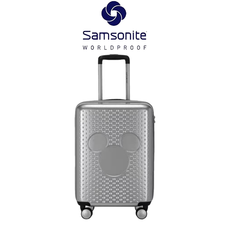 NEW ของแท้ 100% Samsonite กระเป๋าเดินทาง Disney Mickey luggage box Fashion boarding suitcase 20 inches