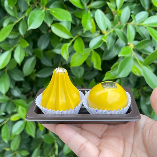 ขนมโมทกะลาดูก้อนทอง2ลูก ขนาด40กรัม สำหรับไหว้พระพิฆเนศ 🕉 (ขนมพร้อมจัดส่งภายใน 1-2 วันนับจากวันที่ได้รับคำสั่งซื้อค่า)