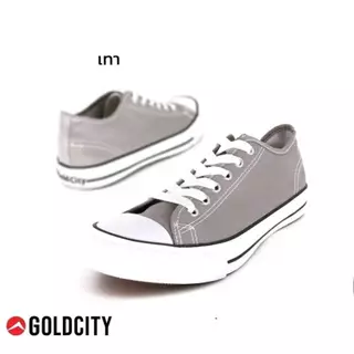 Gold city รองเท้าผ้าใบผูกเชือก รุ่น 1207 ไซส์ 38-47