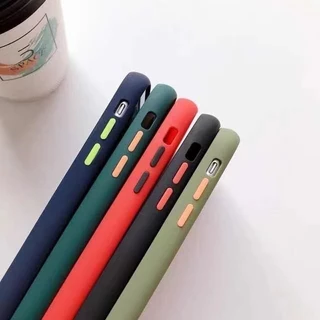 เคสกันกล้องขอบสีFor Oppo Realme C11 C12 C15 C17 Realme C20 C21 C21Y C25Y Realme 7 7proเคสกันกล้อง ตรงรุ่น ออปโป้ เรียลมี