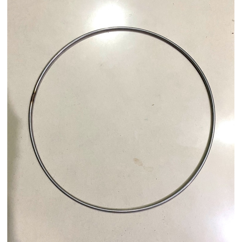 วงกลมสแตนเลสหนา 4.7 mm. ขนาด 28 cm.