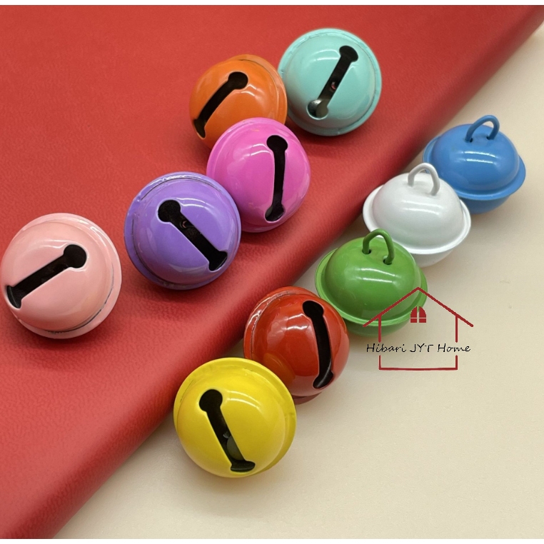 กระดิ่ง Diy กระดิ่งแมว กระพรวนแมว สัตว์เลี้ยง สีสันสดใส ขนาด 2.2CM.