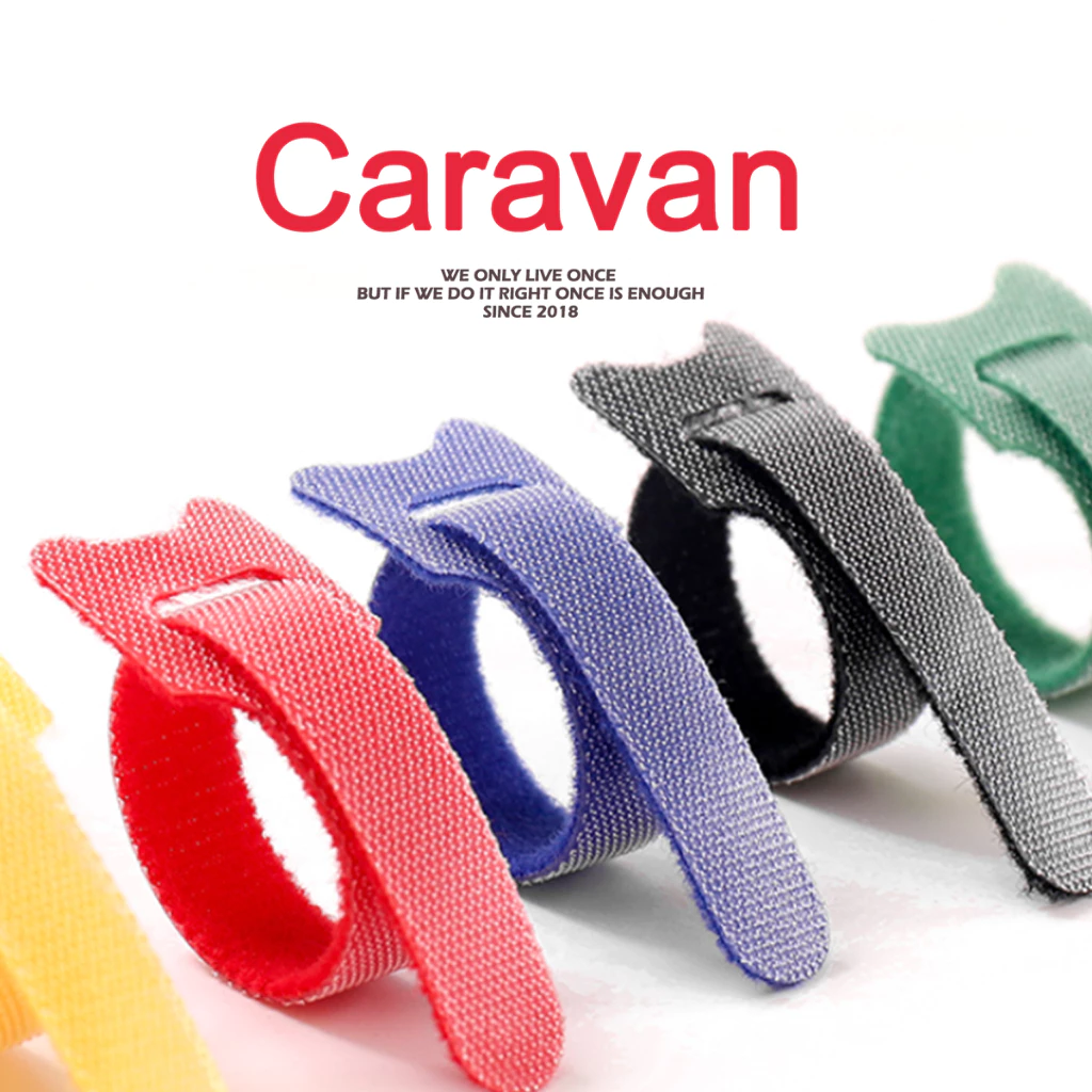 Caravan Crew Cable Organizers อุปกรณ์จัดเก็บเคเบิล สายไฟ ที่เก็บสายชาร์จ