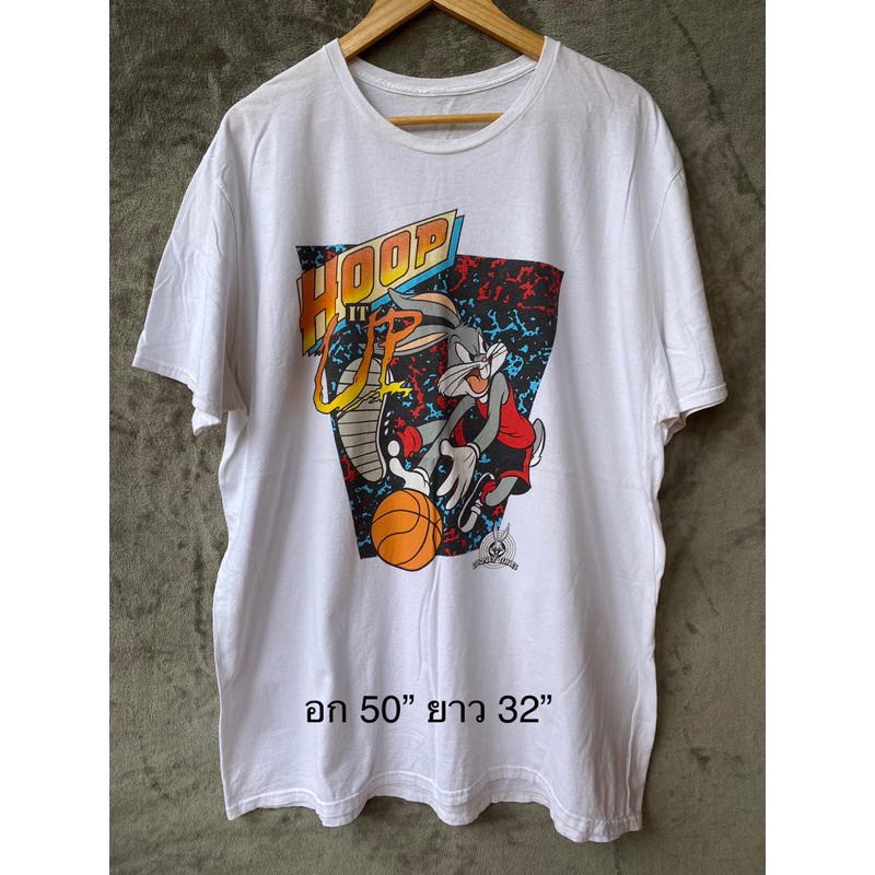 เสื้อยืดมือสอง USA การ์ตูน วง และงาน 90