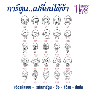 ตรายางตรวจแล้ว ตรายางหมึกในตัว เปลี่ยนข้อความได้ ราคาถูก