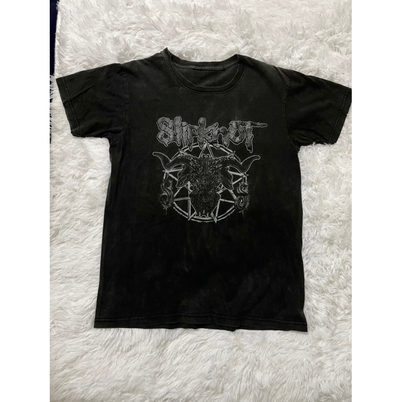 เสื้อวง slipknot มือสอง อก19”