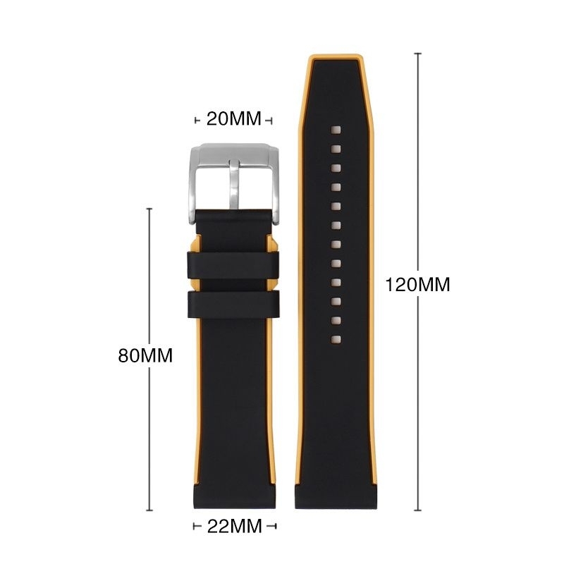 ส่งตรงจากไทย สายนาฬิกา blancpain x swatch มีขนาด 22มม. ยางซิลิโคนนิ่ม กันน้ำ สวมใส่สบาย