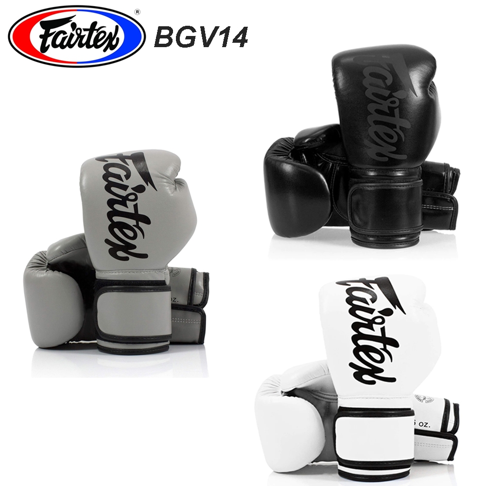 นวมชกมวย นวม มวยไทย Fairtex Muay Thai Boxing Gloves BGV14 Synthetic Leather 1pair Training Sparring gloves