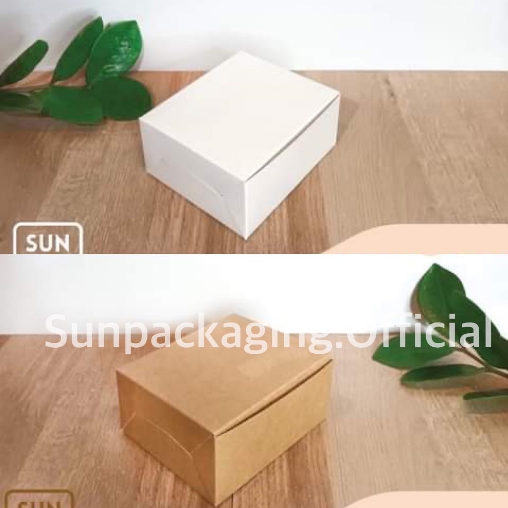 กล่องสแน็คบ็อก 2 สี Foodgrade