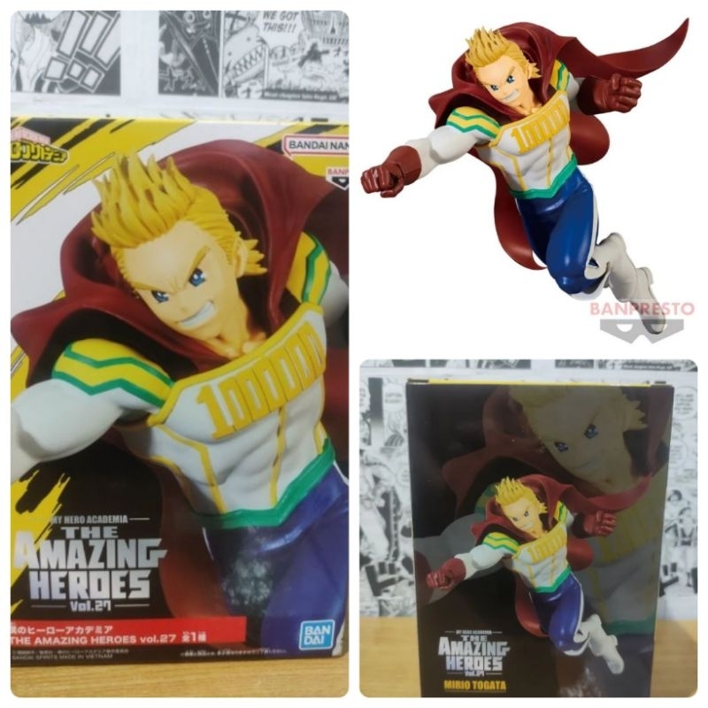 ลิขสิทธิ์แท้ญี่ปุ่น🇯🇵Mirio Lemillion MY HERO ACADEMIA THE AMAZING HEROES vol.27