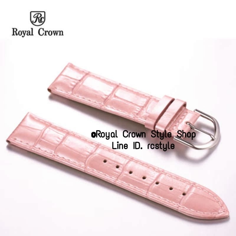 สายหนังนาฬิกา Royal Crown สายหนังแท้ จะมีแบบไม่และแบบตัด(รบกวนส่งรูปนาฬิกามาทางแชทเพื่อสอบถาม เพื่อกันความผิดพลาดคะ)
