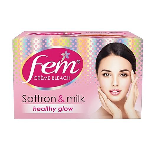 Fem Fairness (Saffron & Milk) Crème Bleach - 8g