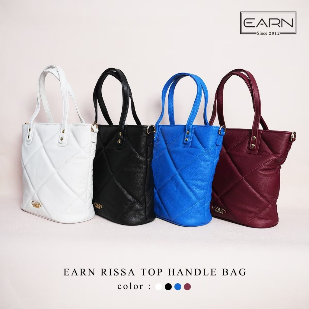 EARN RISSA TOP HANDLE BAG กระเป๋าหนังแท้