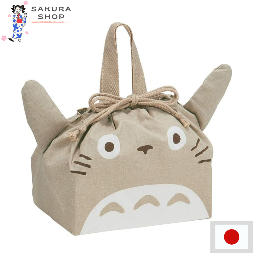Skater Studio Ghibli สตูดิโอจิบลิ Next Totoro Lunch Box Cut Drawstring Bag KB7D-A [Direct from Japan