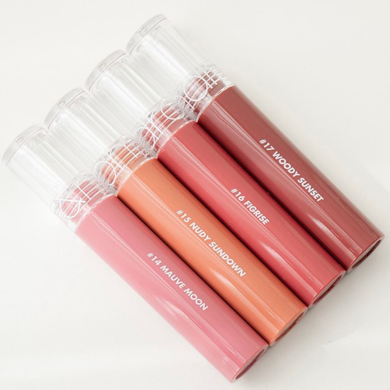 Rom&nd-Glasting Water Tint (4 สีใหม่) โรแมนด์ ลิปทิ้นท์เนื้อฉ่ำวาว เนื้อบางเบา — صورة 3